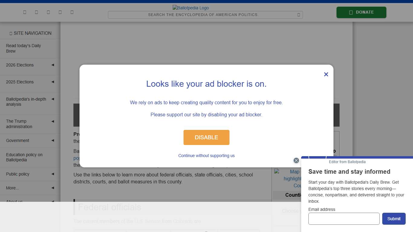 Prowers County, Colorado - Ballotpedia